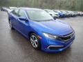 Aegean Blue Metallic - Civic LX Sedan Photo No. 6