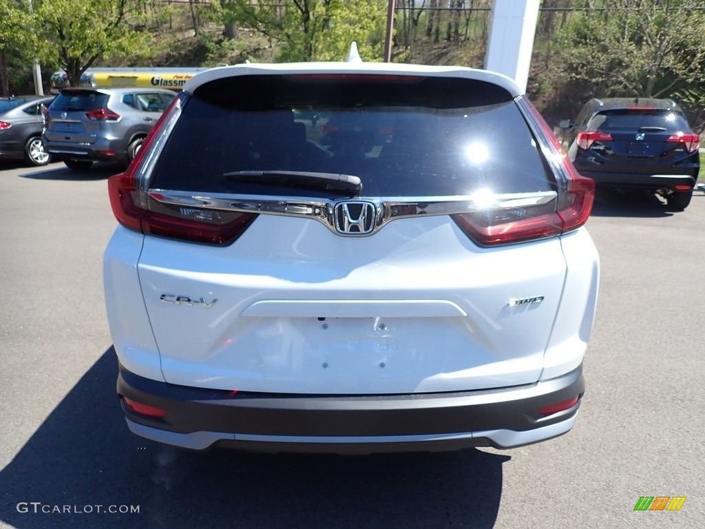 2021 CR-V EX AWD - Platinum White Pearl / Black photo #3