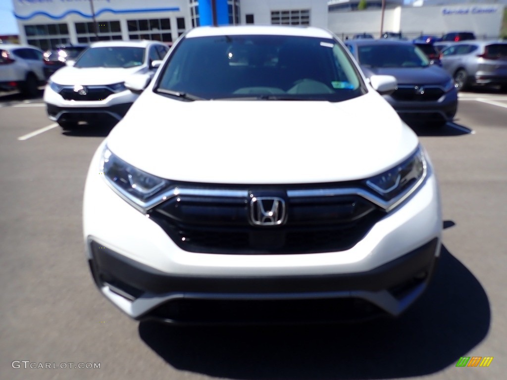 2021 CR-V EX AWD - Platinum White Pearl / Black photo #6