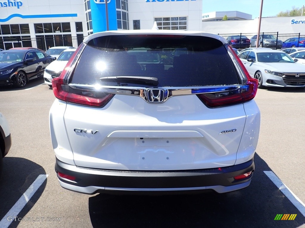 2021 CR-V EX AWD - Platinum White Pearl / Black photo #4