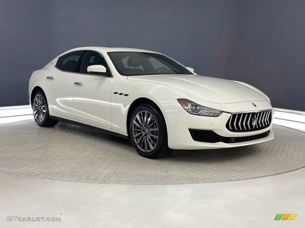 Bianco 2018 Maserati Ghibli Standard Ghibli Model Exterior Photo #141838480