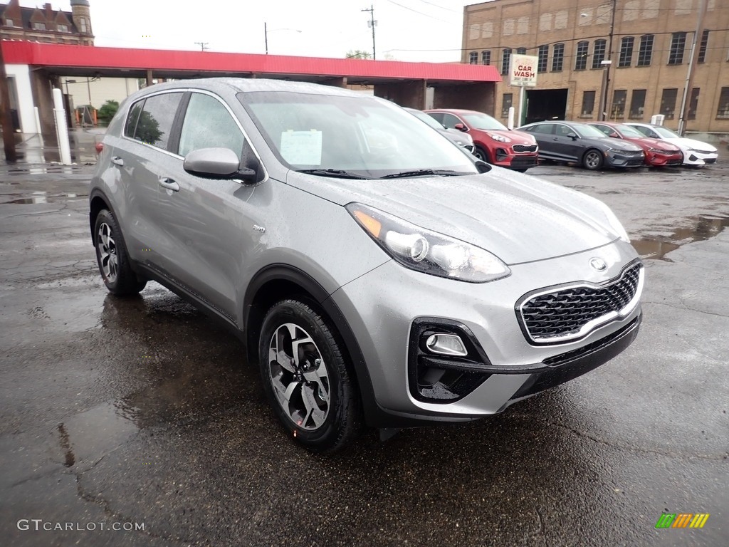 Steel Gray 2022 Kia Sportage LX AWD Exterior Photo #141838720