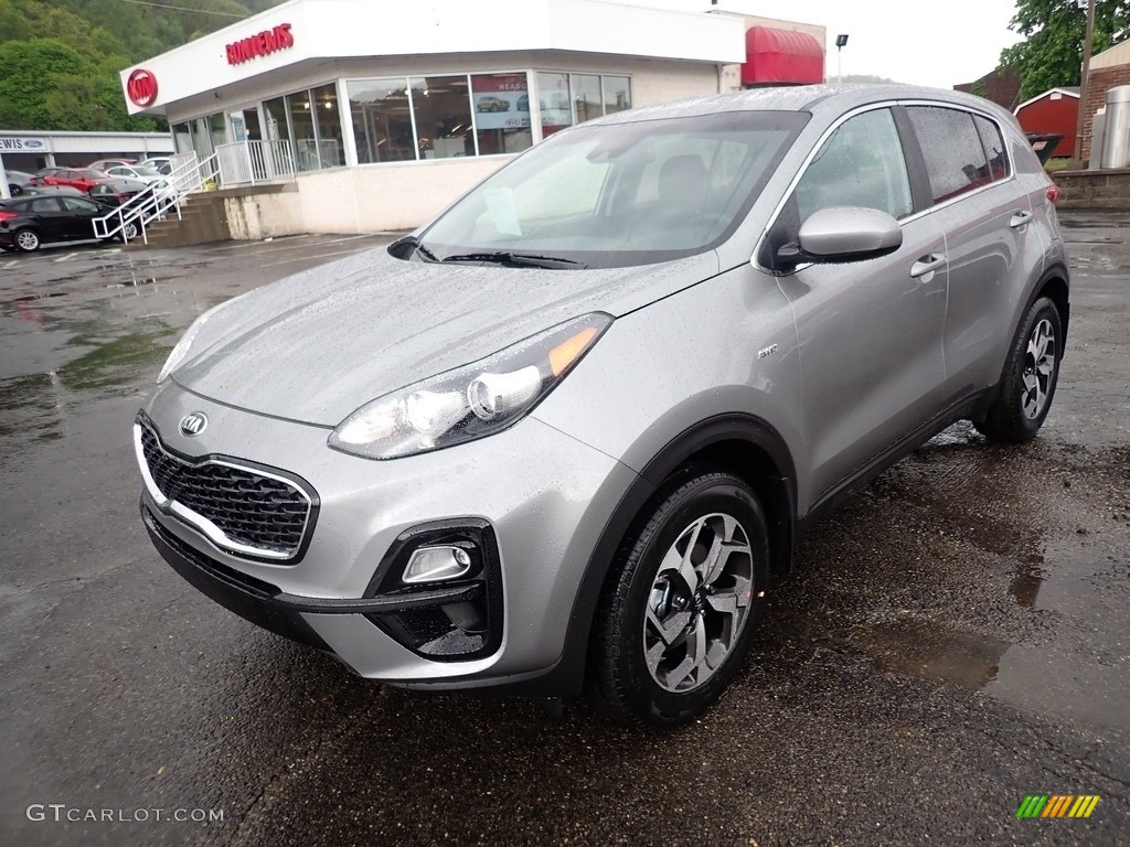 Steel Gray 2022 Kia Sportage LX AWD Exterior Photo #141838744