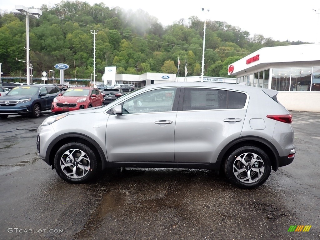 Steel Gray 2022 Kia Sportage LX AWD Exterior Photo #141838753