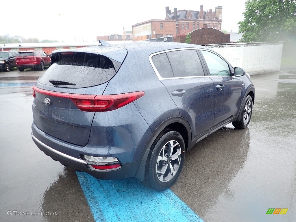 2022 Sportage LX AWD - Pacific Blue / Black photo #2