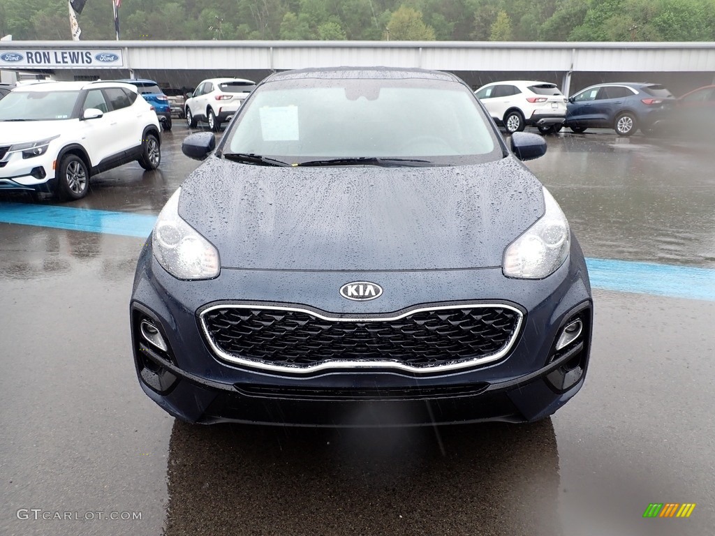 2022 Sportage LX AWD - Pacific Blue / Black photo #4