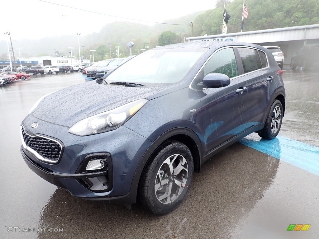 Pacific Blue 2022 Kia Sportage LX AWD Exterior Photo #141838963