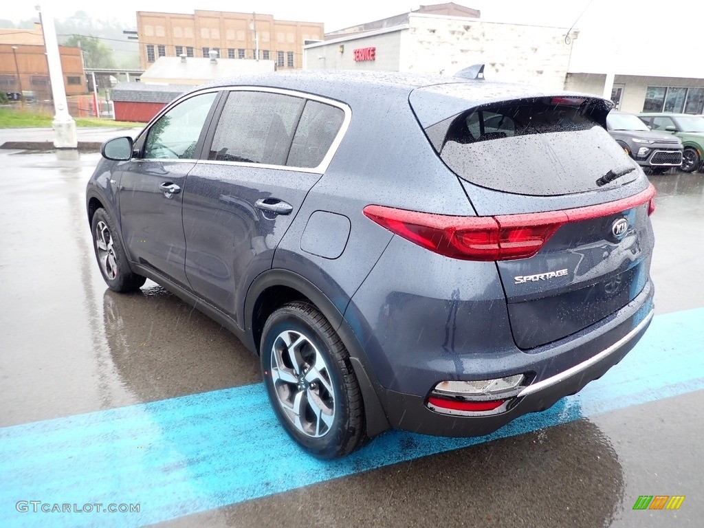 2022 Sportage LX AWD - Pacific Blue / Black photo #7