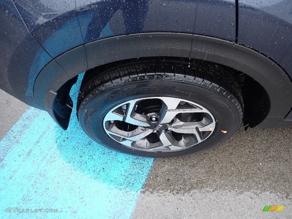 2022 Sportage LX AWD - Pacific Blue / Black photo #9