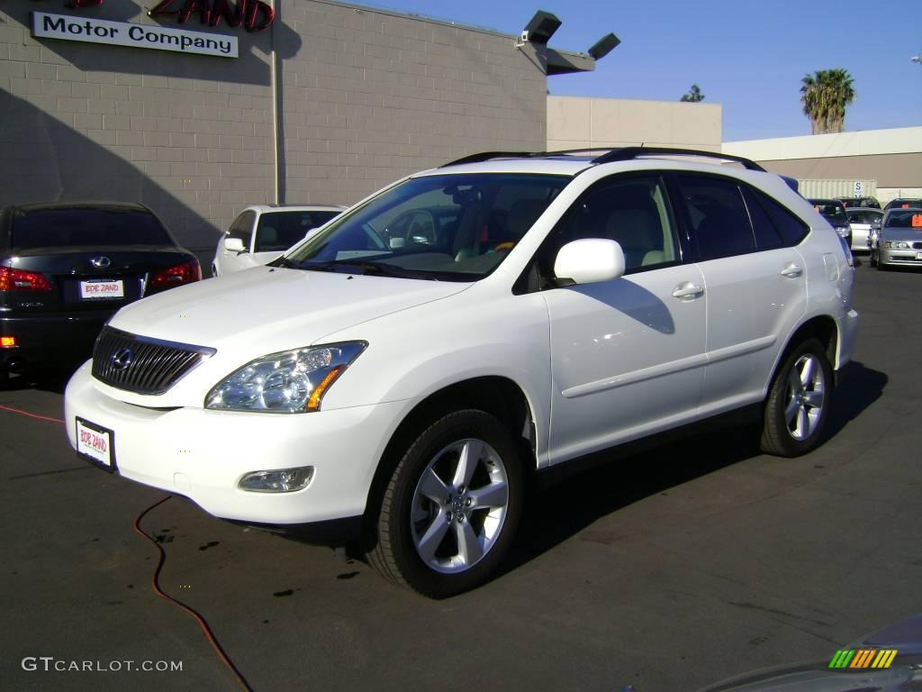 2004 RX 330 - Crystal White Pearl / Ivory photo #1