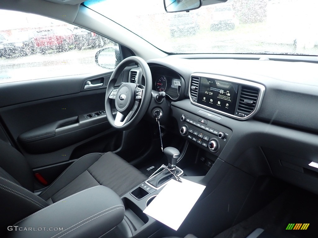 2022 Kia Sportage LX AWD Black Dashboard Photo #141839023