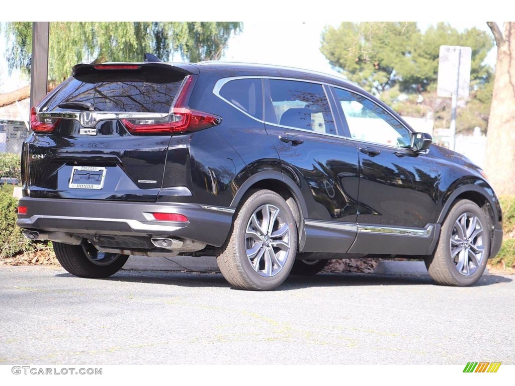 2021 CR-V Touring - Crystal Black Pearl / Black photo #5