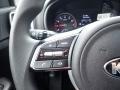 Black 2022 Kia Sportage LX AWD Steering Wheel