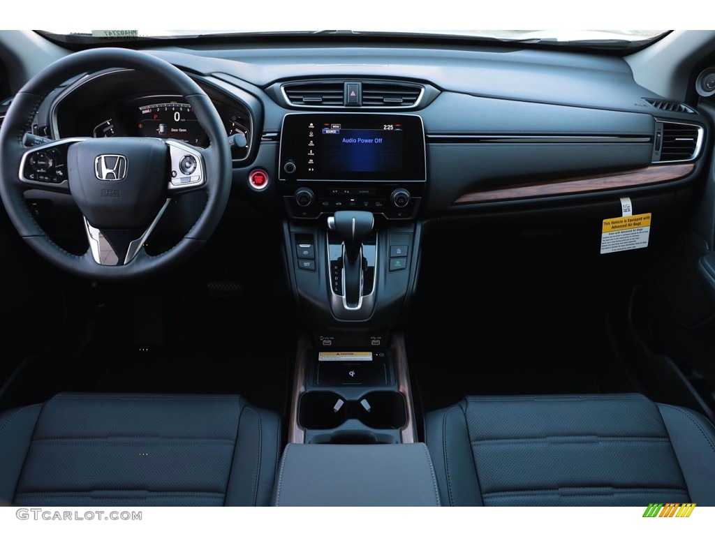 2021 CR-V Touring - Crystal Black Pearl / Black photo #12