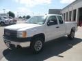 Summit White - Sierra 1500 Work Truck Extended Cab 4x4 Photo No. 3