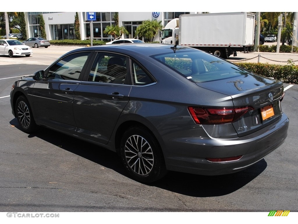 2019 Jetta SE - Platinum Gray Metallic / Titan Black photo #6