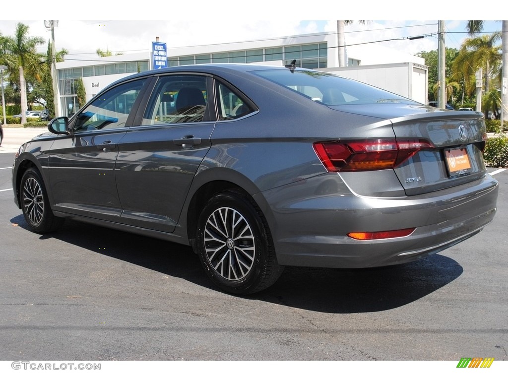 2019 Jetta SE - Platinum Gray Metallic / Titan Black photo #7