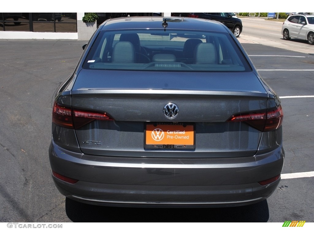 2019 Jetta SE - Platinum Gray Metallic / Titan Black photo #8