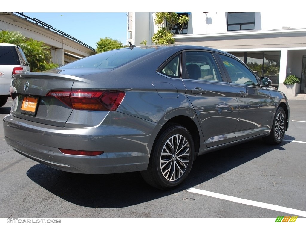 2019 Jetta SE - Platinum Gray Metallic / Titan Black photo #10