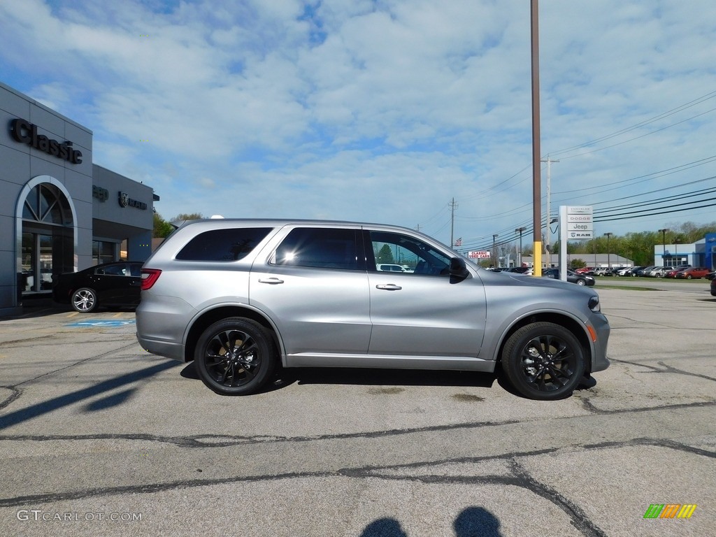 2021 Durango GT AWD - Billet Silver Metallic / Black photo #3