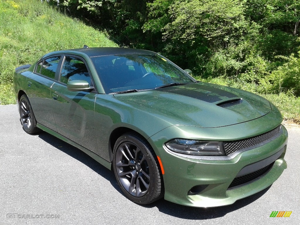 2020 Charger R/T - F8 Green / Black photo #4