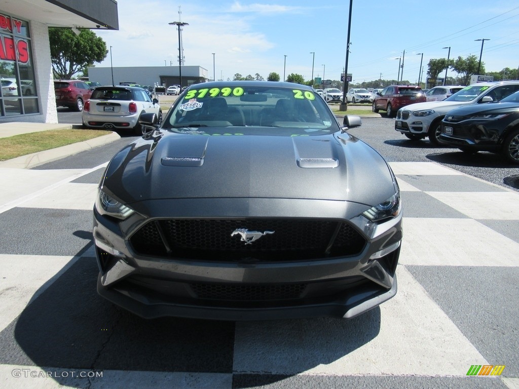 2020 Mustang GT Fastback - Magnetic / Ebony photo #2