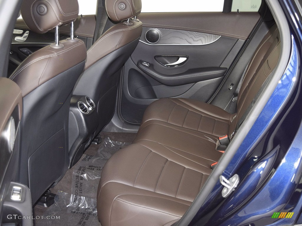 2018 GLC 300 4Matic - Brilliant Blue Metallic / Silk Beige/Espresso Brown photo #10