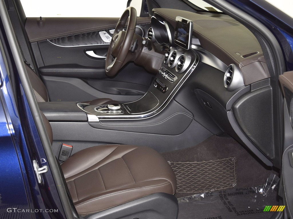2018 GLC 300 4Matic - Brilliant Blue Metallic / Silk Beige/Espresso Brown photo #13