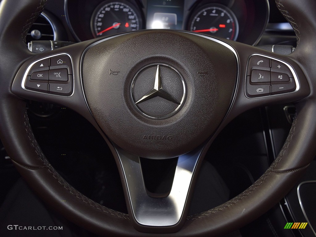 2018 GLC 300 4Matic - Brilliant Blue Metallic / Silk Beige/Espresso Brown photo #17