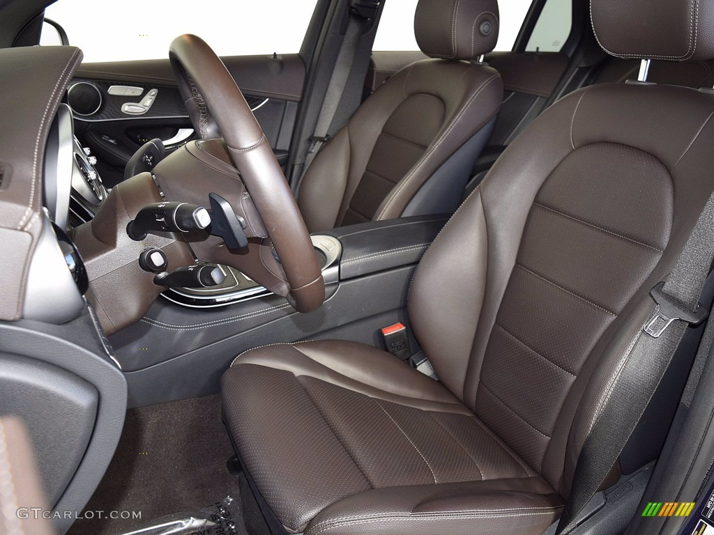 2018 GLC 300 4Matic - Brilliant Blue Metallic / Silk Beige/Espresso Brown photo #21