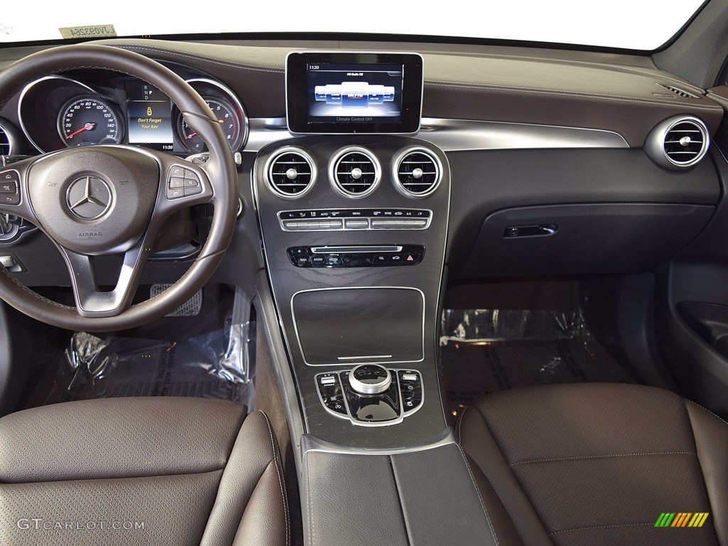 2018 GLC 300 4Matic - Brilliant Blue Metallic / Silk Beige/Espresso Brown photo #23