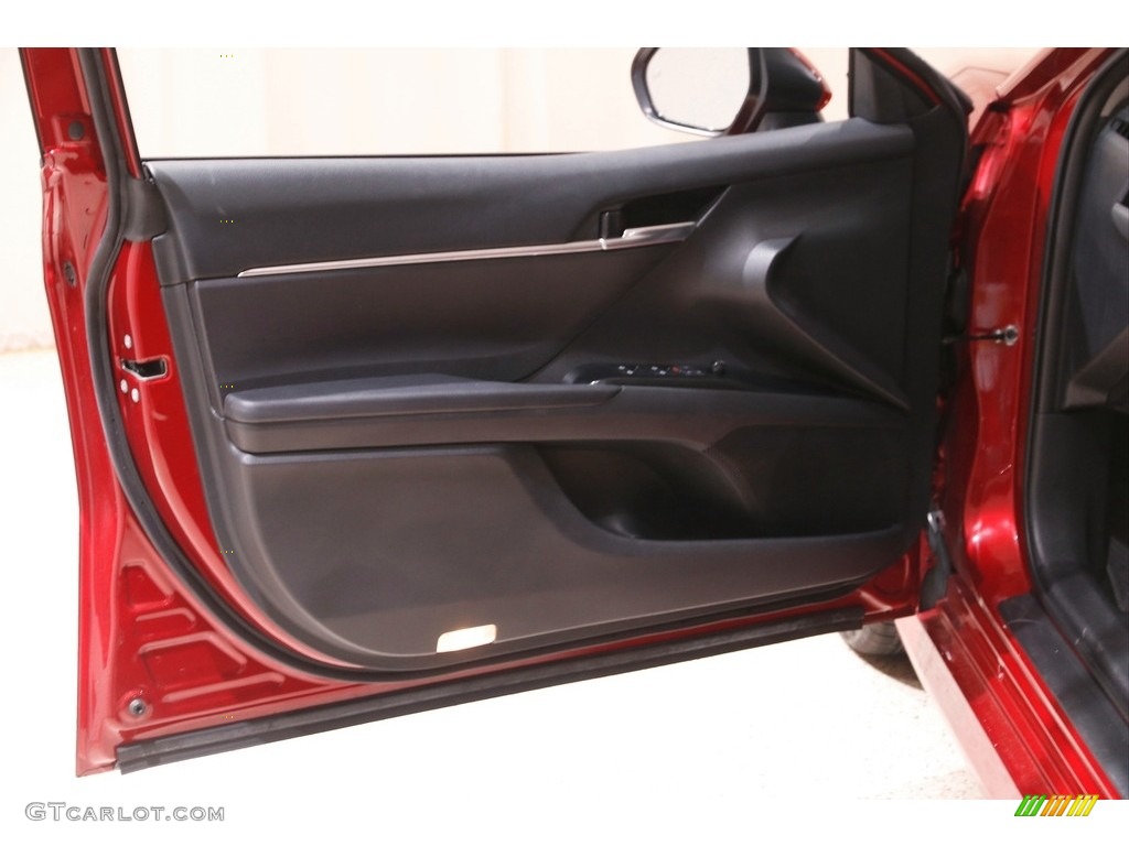 2018 Camry LE - Ruby Flare Pearl / Black photo #4