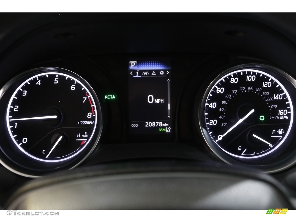 2018 Camry LE - Ruby Flare Pearl / Black photo #8