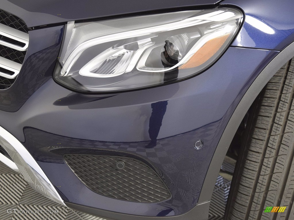 2018 GLC 300 4Matic - Brilliant Blue Metallic / Silk Beige/Espresso Brown photo #47