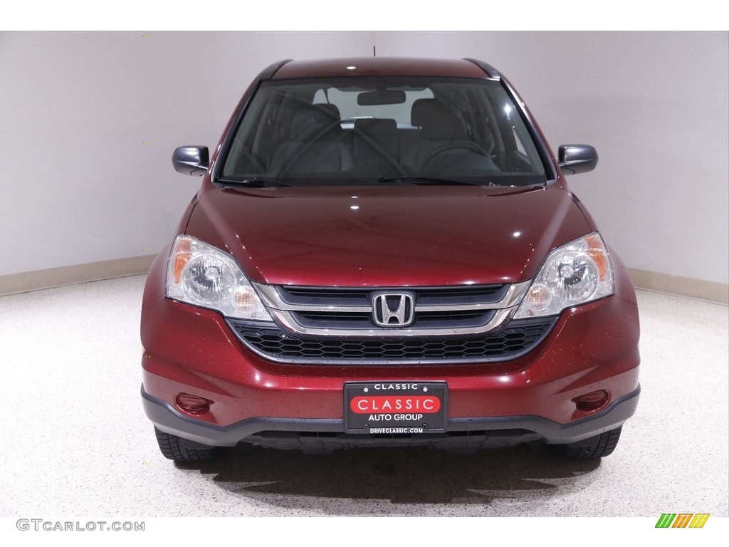 2011 CR-V LX 4WD - Tango Red Pearl / Gray photo #2