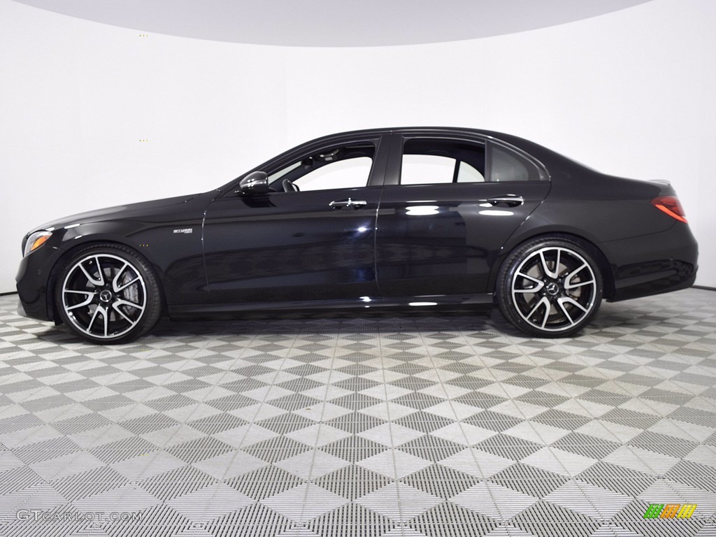 2018 E 43 AMG 4Matic Sedan - Black / Black photo #5