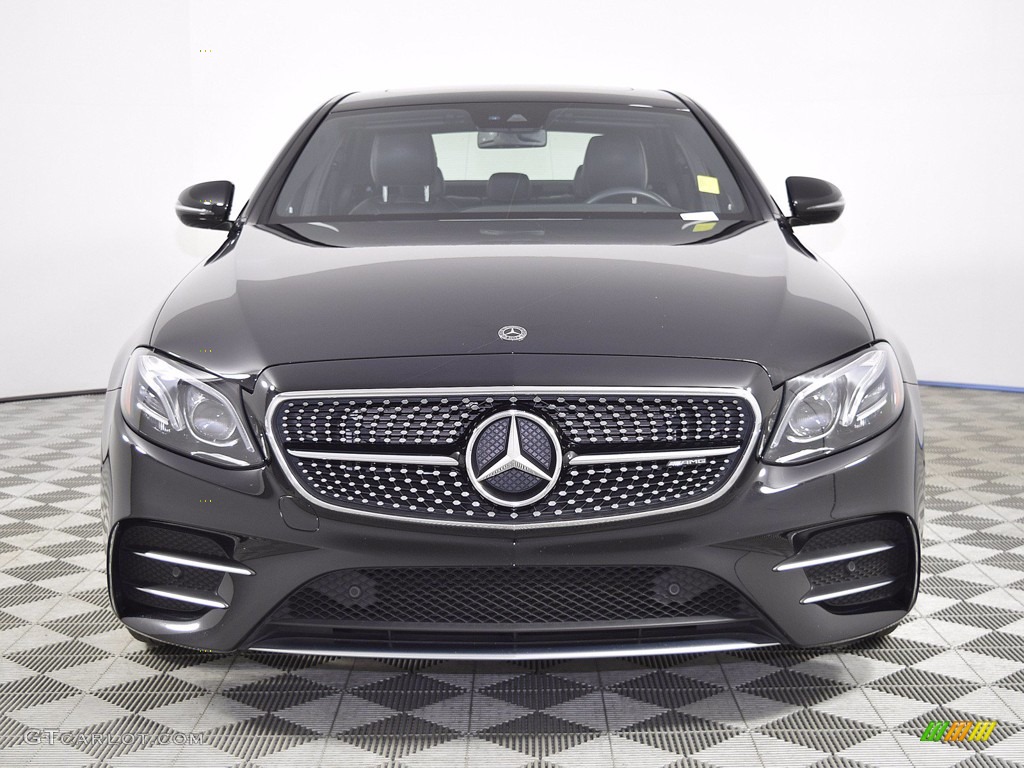 2018 E 43 AMG 4Matic Sedan - Black / Black photo #7
