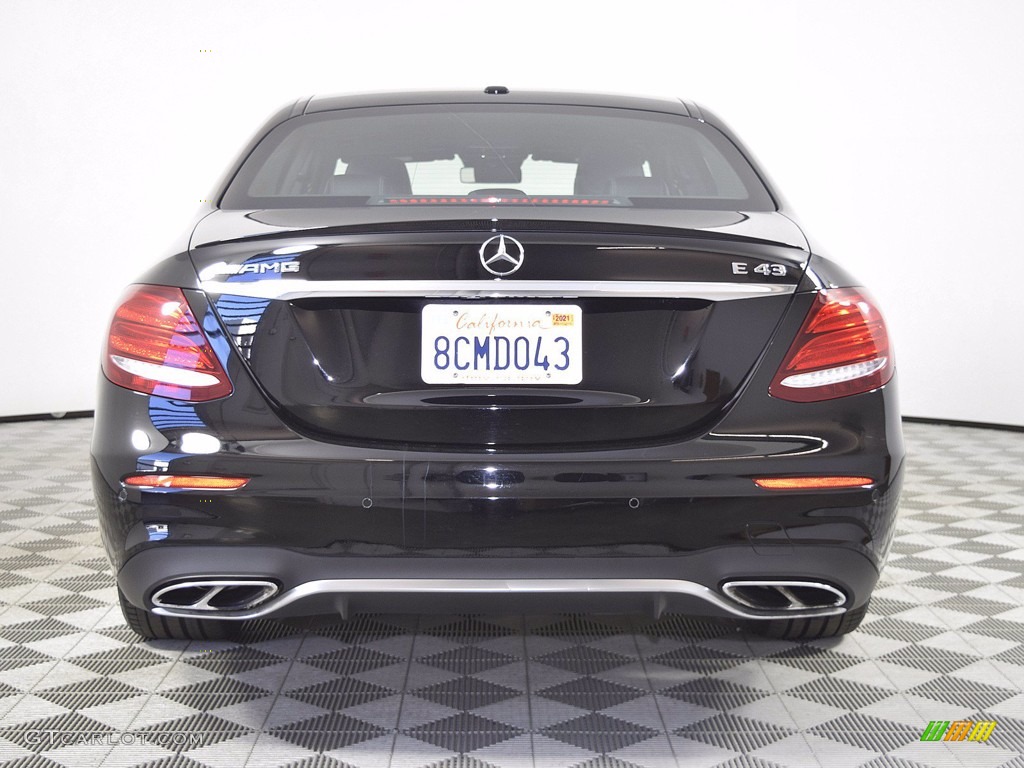 2018 E 43 AMG 4Matic Sedan - Black / Black photo #8