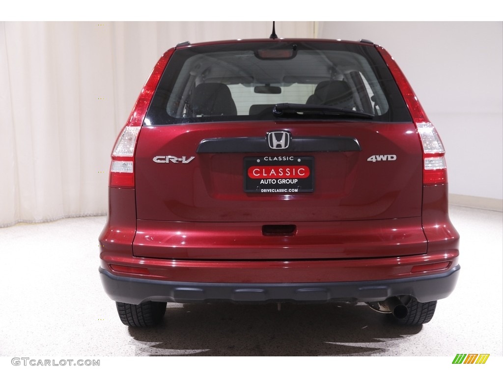 2011 CR-V LX 4WD - Tango Red Pearl / Gray photo #15