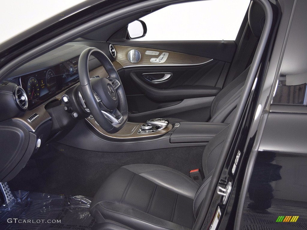 2018 E 43 AMG 4Matic Sedan - Black / Black photo #9