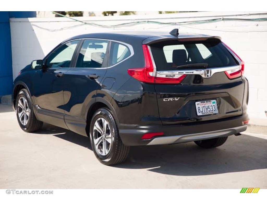 2019 CR-V LX - Crystal Black Pearl / Black photo #2