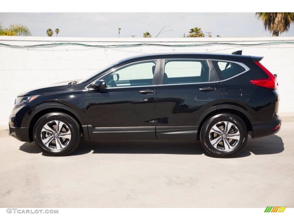 2019 CR-V LX - Crystal Black Pearl / Black photo #10