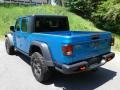 2021 Hydro Blue Pearl Jeep Gladiator Rubicon 4x4  photo #9