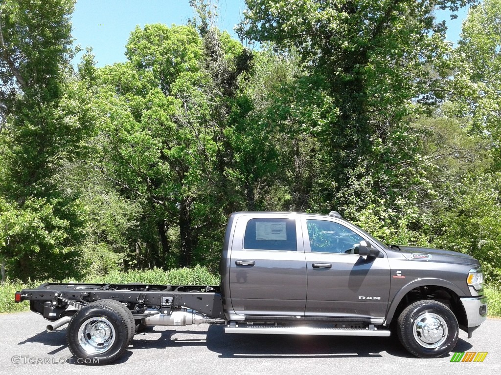 Granite Crystal Metallic 2021 Ram 3500 Tradesman Crew Cab 4x4 Chassis Exterior Photo #141844344