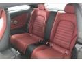 Cranberry Red/Black Rear Seat Photo for 2018 Mercedes-Benz C #141844764
