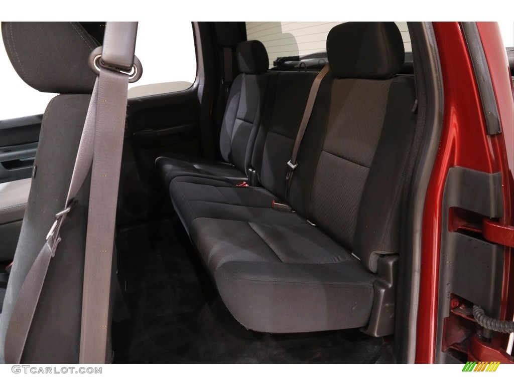 2013 Sierra 1500 SLE Extended Cab 4x4 - Sonoma Red Metallic / Ebony photo #13