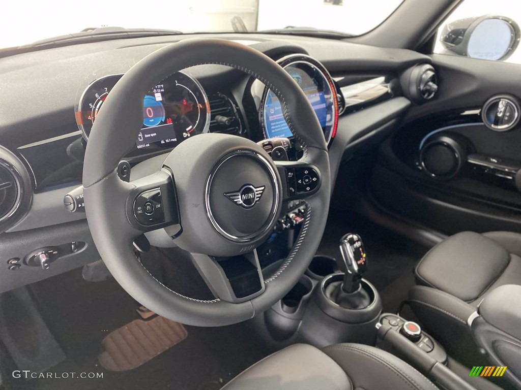 Carbon Black Interior 2022 Mini Convertible Cooper S Photo #141844803