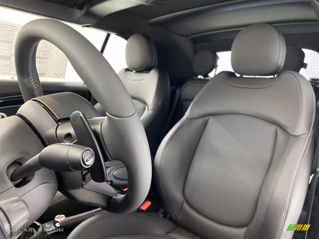 Carbon Black Interior 2022 Mini Convertible Cooper S Photo #141844827