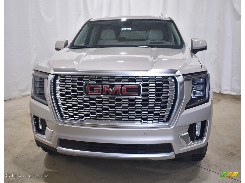 2021 Yukon Denali 4WD - Pearl Beige Metallic / Teak/­Light Shale photo #4