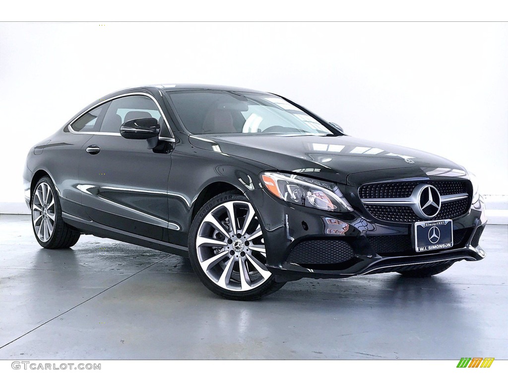 Black 2018 Mercedes-Benz C 300 Coupe Exterior Photo #141845148